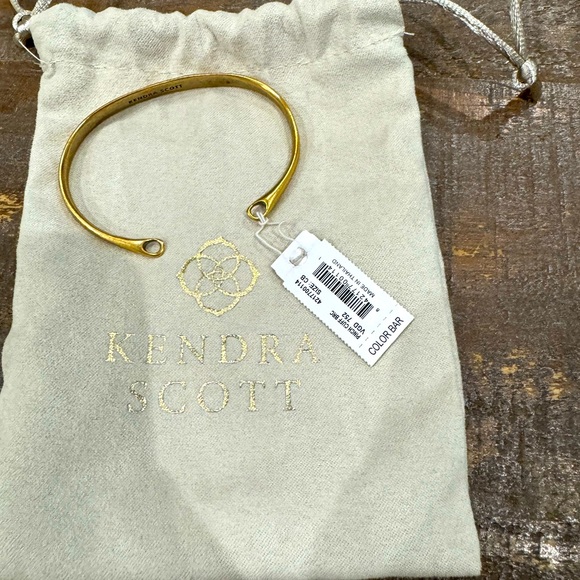 Merida Rose Gold Pinch Cuff Bracelet in Sable Mica main image 1
